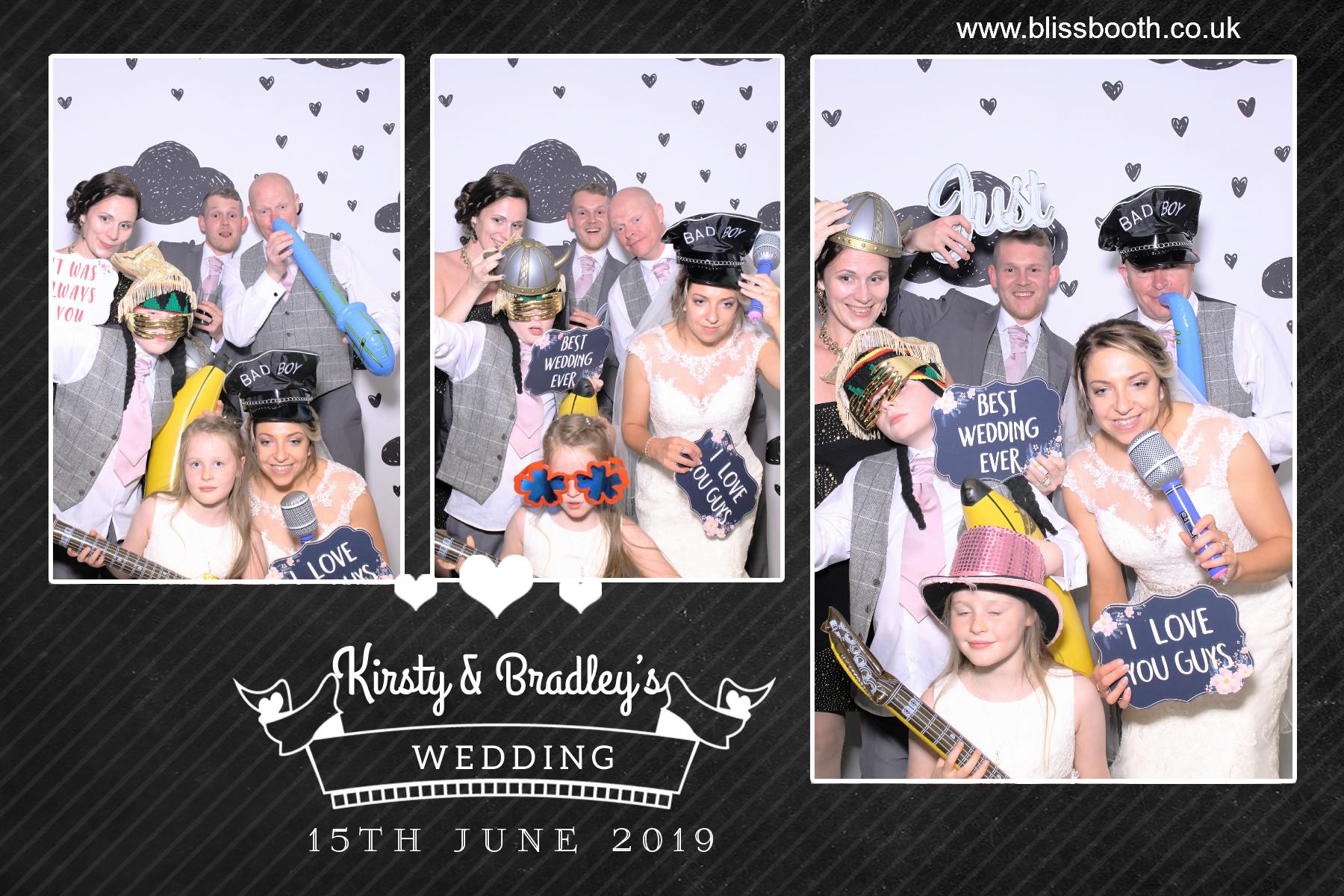 Kirsty and Bradley | View more photos from the event at gallery.blissbooth.co.uk/u/BlissBooth/Kirsty-and-Bradley